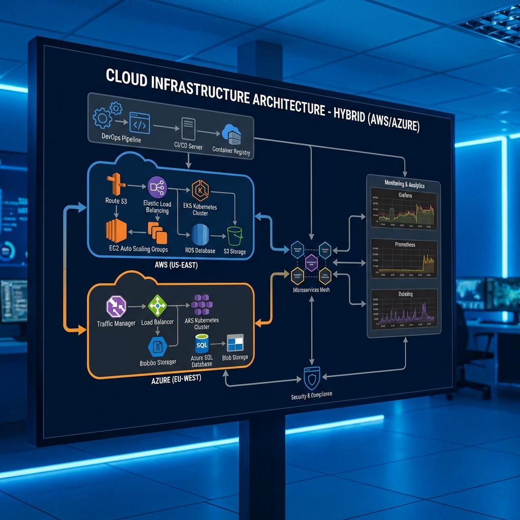 Cloud Infrastructure - AWS & Azure